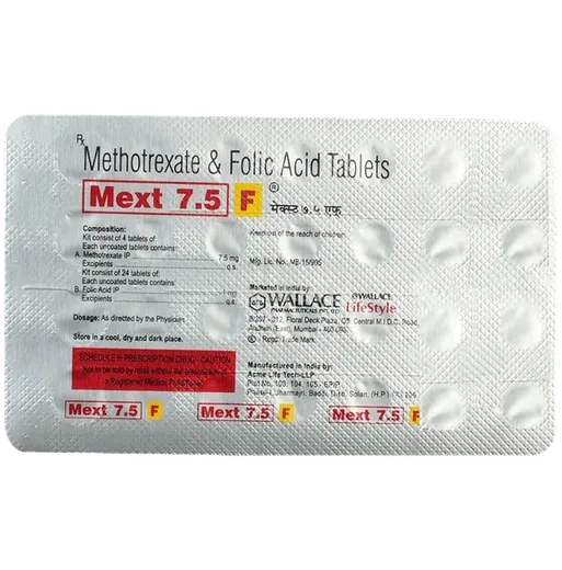 mext f 7.5mg tablet 28's